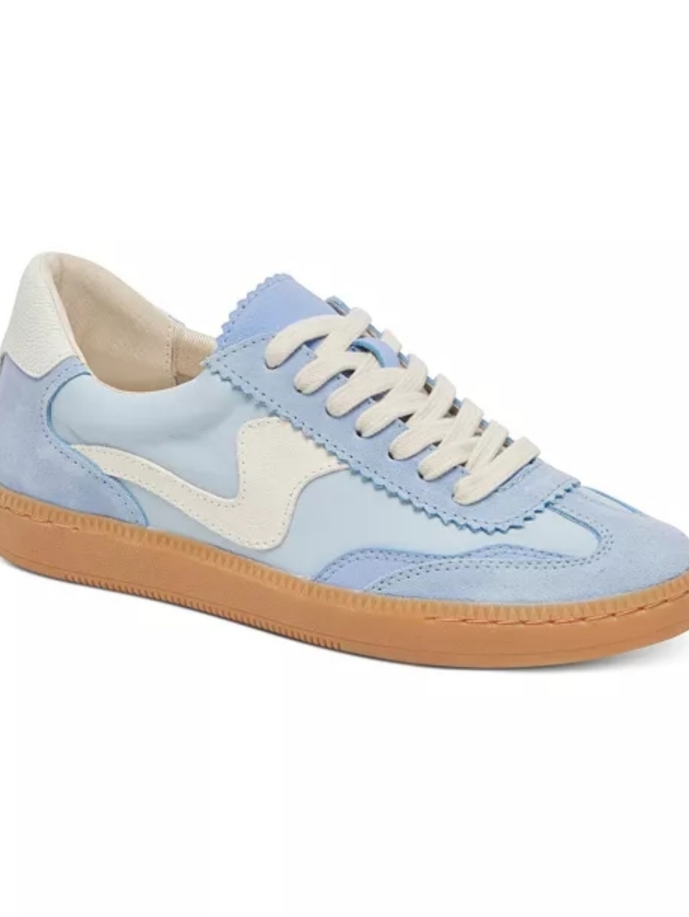Dolce Vita Notice Light Blue & Cream Women's Low-Top Sneaker